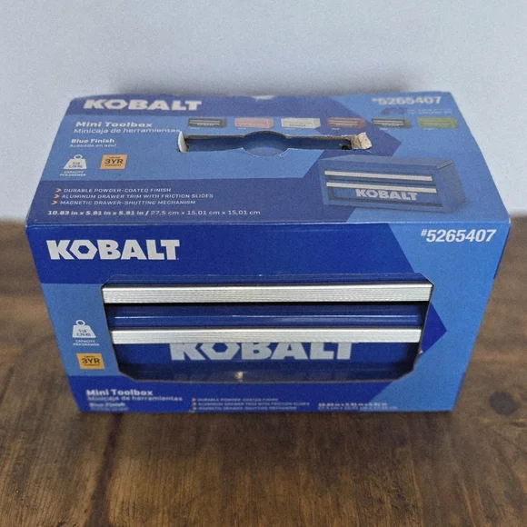 Kobalt Blue Mini Toolbox - Picture 6 of 6